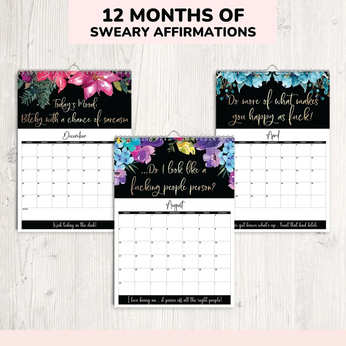 F*ck It 2025 Planner for Tired-Ass Women