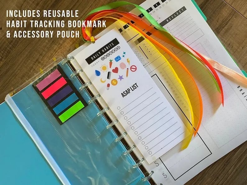 🔥LAST DAY 49% OFF - 📚ADHD Planner Starter Kit( 🌈3 Month Starter Kit )