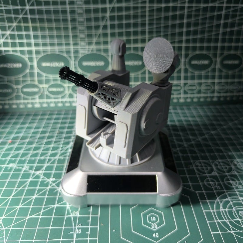 🔥LAST DAY 50% OFF - 3D-Printed Solar-Powered Military Model Rotating Ornament