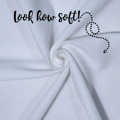 Personalized quilt labels in or Polyester with sew-on or iron on backing. Printed