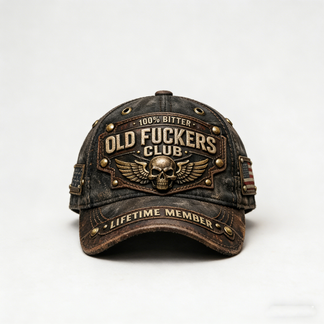🎄New Year 50% OFF❤️Old Fuckers Club-Vintage Baseball Cap🎁