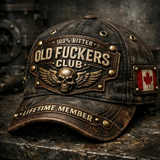 🎄New Year 50% OFF❤️Old Fuckers Club-Vintage Baseball Cap🎁