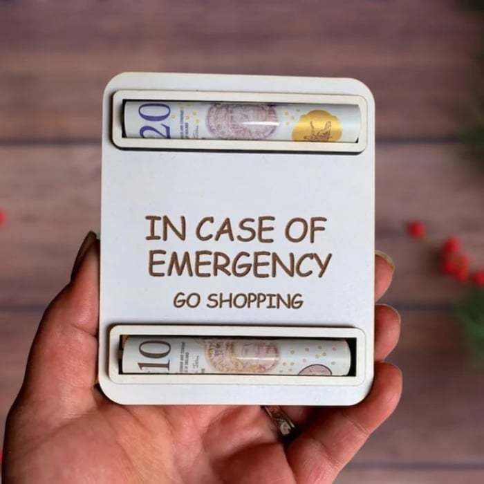 💥CLEARANCE SALE 50% Off💥🎄Funny Christmas Cash Wallet Gift💸
