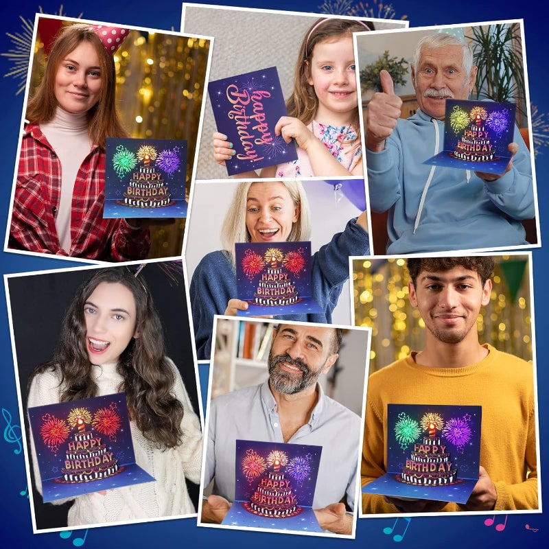 🔥Last Day 49% OFF - 🎂Pop up Happy Birthday Card