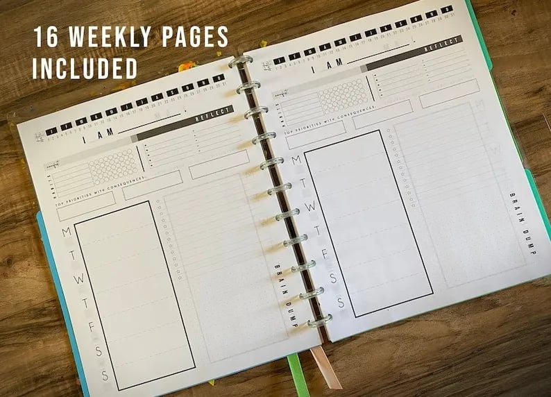 🔥LAST DAY 49% OFF - 📚ADHD Planner Starter Kit( 🌈3 Month Starter Kit )