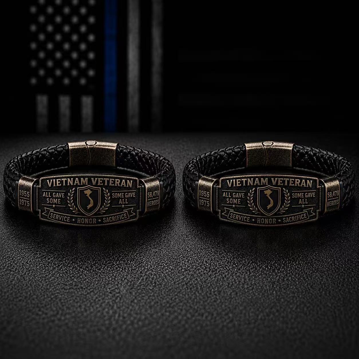 Last Day Promo: 49% OFF 🎖️ -Vietnam Veteran Honor Bracelet