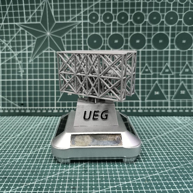 🔥LAST DAY 50% OFF - 3D-Printed Solar-Powered Military Model Rotating Ornament