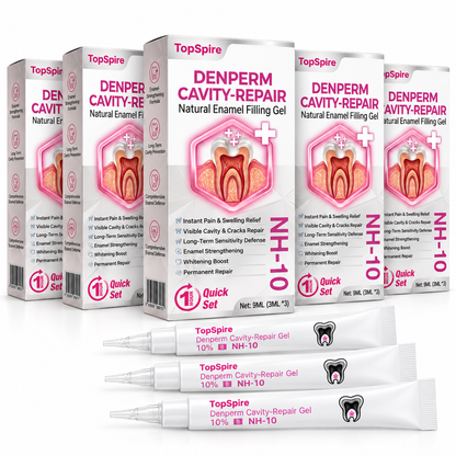 🔥TopSpire® DenPerm Cavity-Repair Natural Enamel Filling Gel
