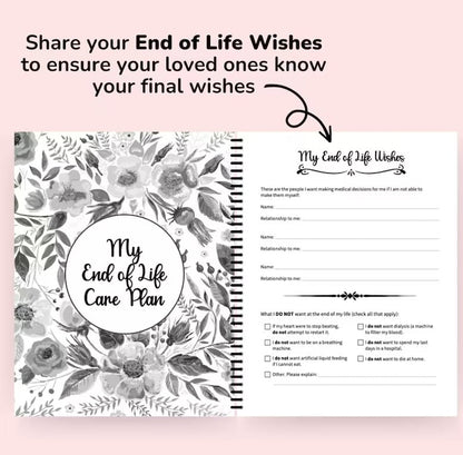 "F*ck I'm Dead! "- End of Life Planner🖤🔥BUY 2 FREE SHIPPING