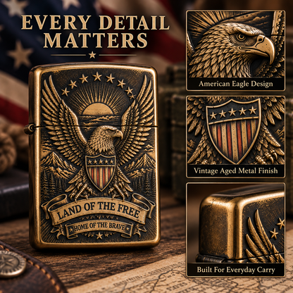 American Eagle Vintage Collector Lighter
