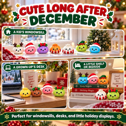 Natravor Christmas Dumpling Squishy Advent Calendar