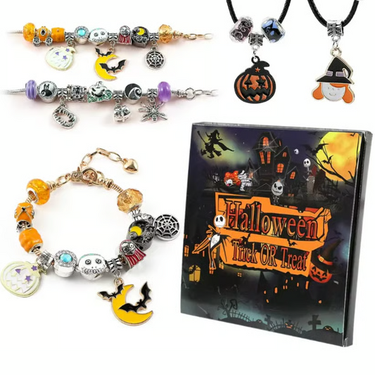🔥🔥LAST DAY ONLY 49% OFF🔥🔥🎁Halloween Treasures Charm Bracelet🎃 (Limited Edition.)