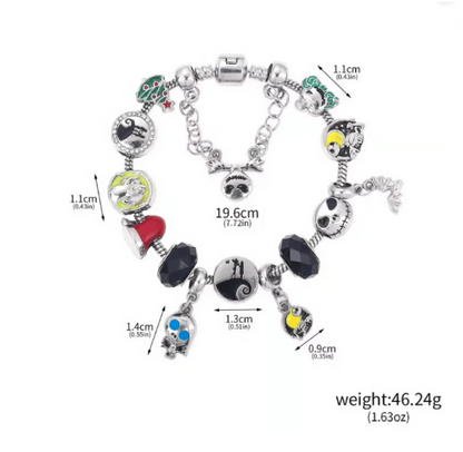 🔥🔥LAST DAY ONLY 49% OFF🔥🔥🎁Halloween Treasures Charm Bracelet🎃 (Limited Edition.)