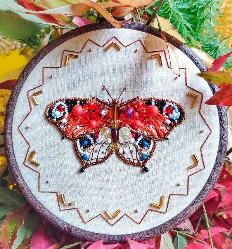 Insect Bead Embroidery Kit