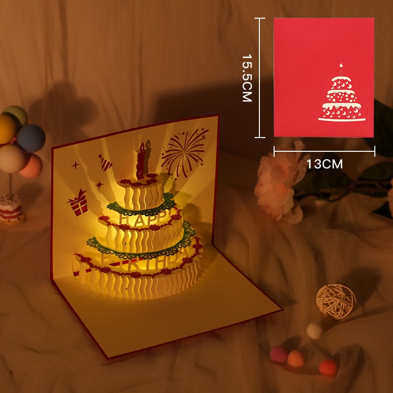 🔥Last Day 49% OFF - 🎂Pop up Happy Birthday Card