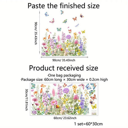 🔥Hot Sale 49% OFF - Colorful Floral Bouquet Window Sticker