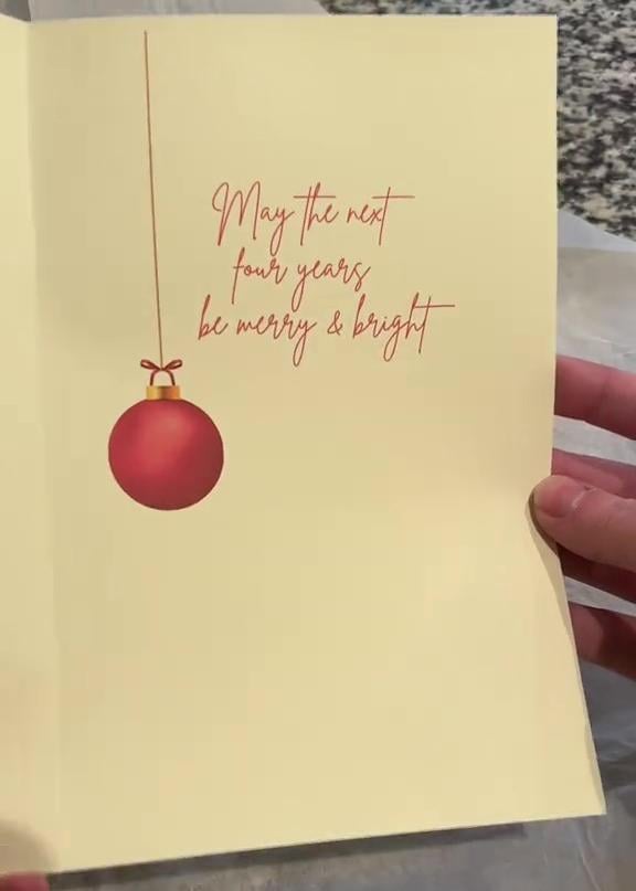 🔥Last Day 50% OFF -🎄2024 Merry Christmas America Card