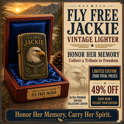 Fly Free, Jackie 🦅 — Carry Her Spirit With You