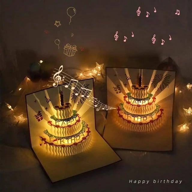 🔥Last Day 49% OFF - 🎂Pop up Happy Birthday Card