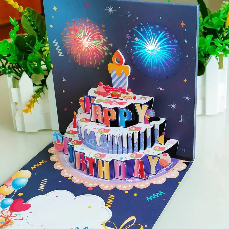 🔥Last Day 49% OFF - 🎂Pop up Happy Birthday Card