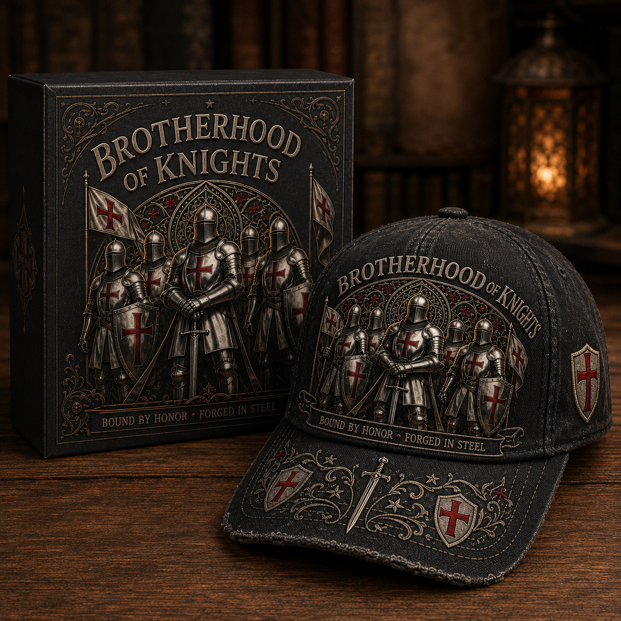 ⚔️ Brotherhood Of Knights Honor Cap