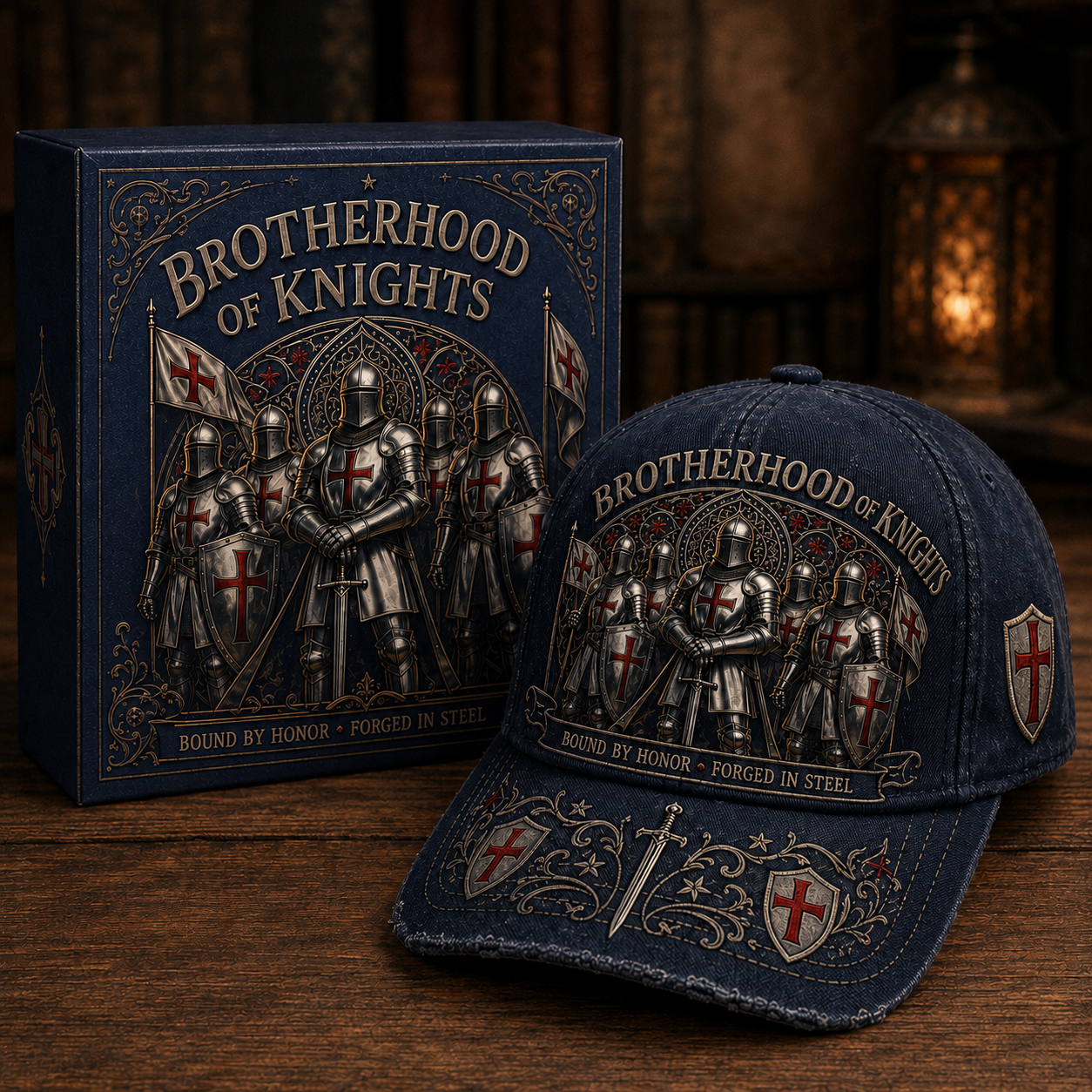 ⚔️ Brotherhood Of Knights Honor Cap