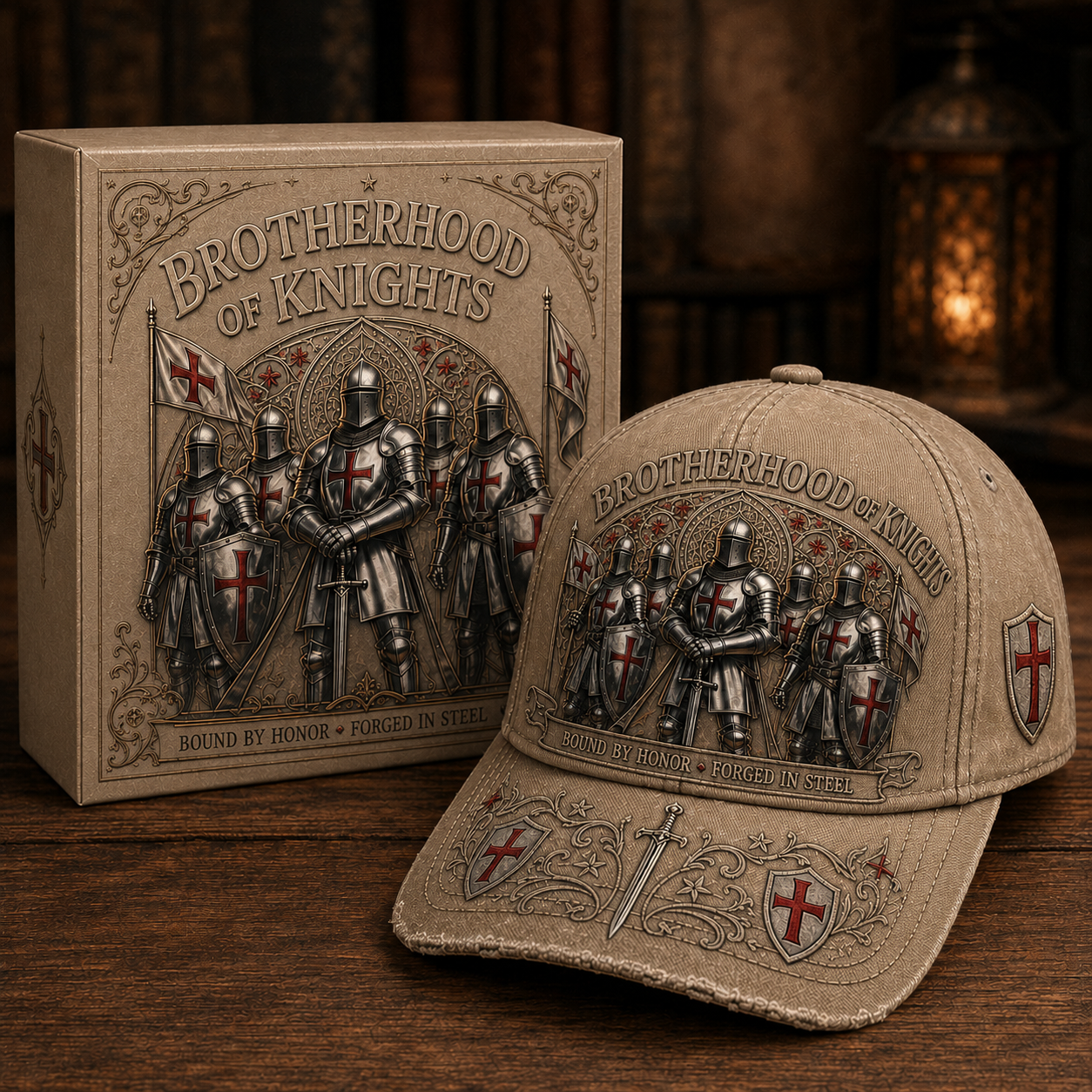 ⚔️ Brotherhood Of Knights Honor Cap