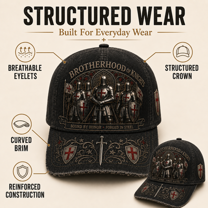 ⚔️ Brotherhood Of Knights Honor Cap