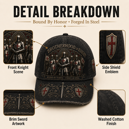 ⚔️ Brotherhood Of Knights Honor Cap