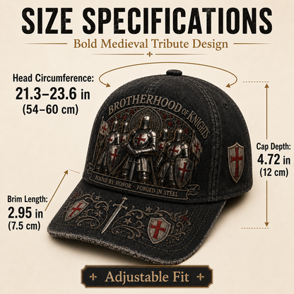 ⚔️ Brotherhood Of Knights Honor Cap