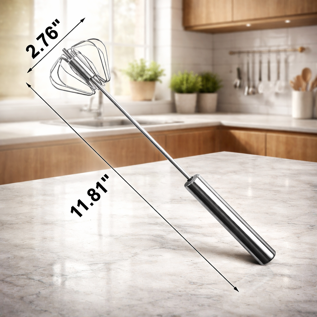 🔥Selling Fast — 50,000+ Sold | Stainless Steel Easy Whisk for Effortless Mixing in Seconds