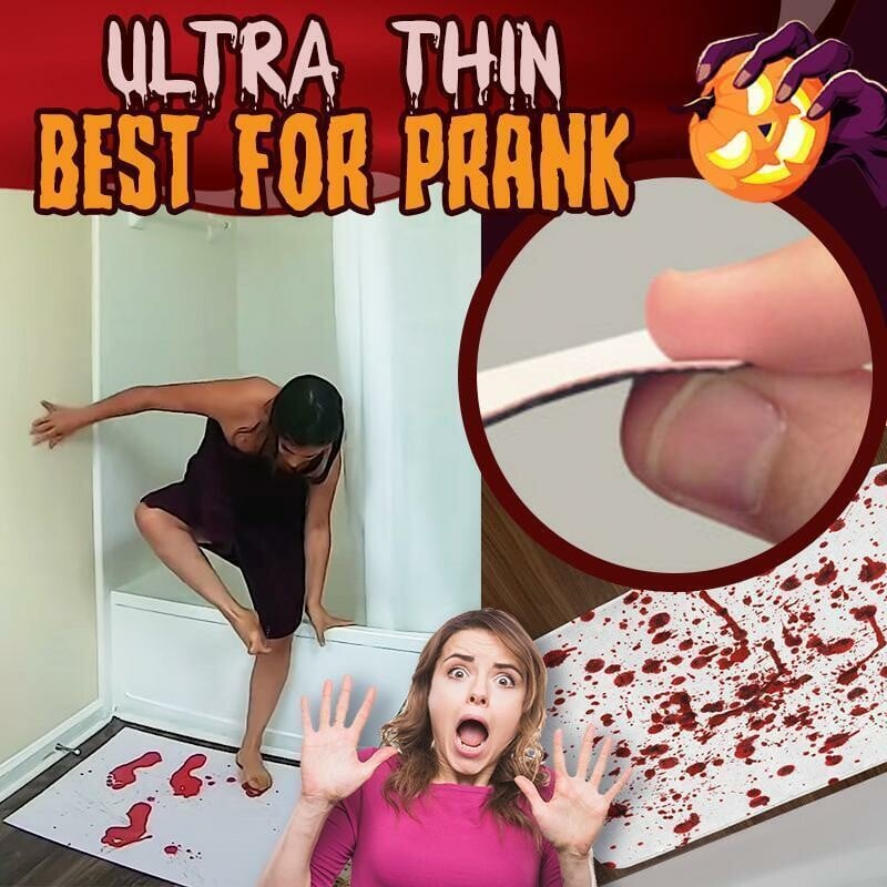 🔥LAST DAY 49% OFF - 👻 Bloody Footprint Mat