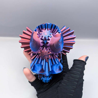 🔥Hot Sale 49% OFF - 3D Gearhead Skull