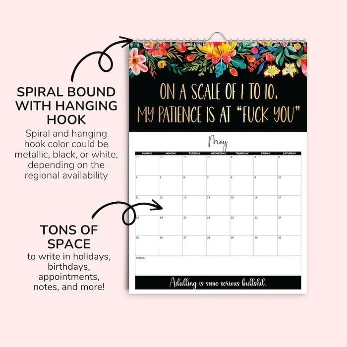 F*ck It 2025 Planner for Tired-Ass Women