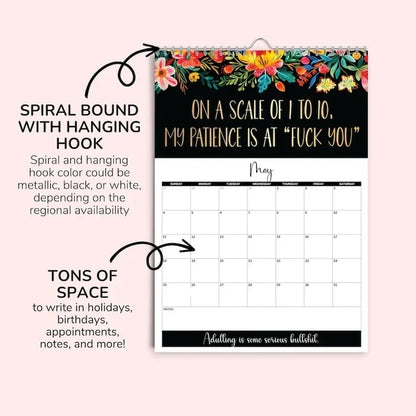 F*ck It 2025 Planner for Tired-Ass Women