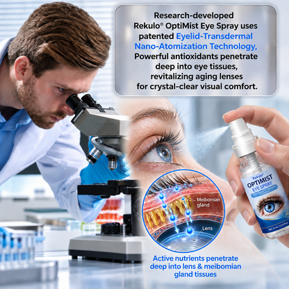 Rekulo® OptiMist Eye Spray✅FDA Approved (For dry eyes, blurry vision,presbyopia, and cataracts) 👀