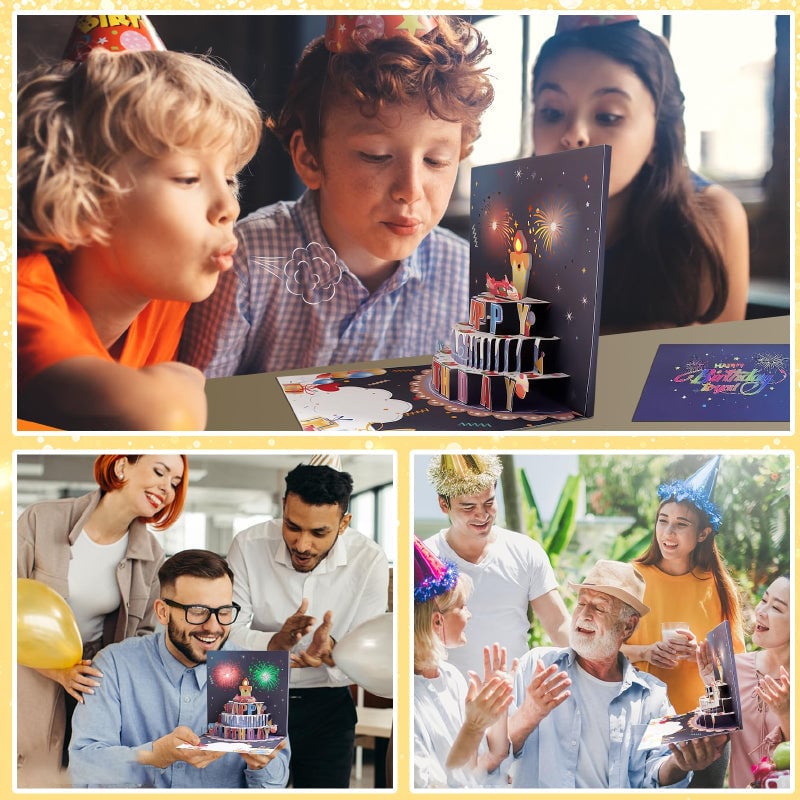 🔥Last Day 49% OFF - 🎂Pop up Happy Birthday Card