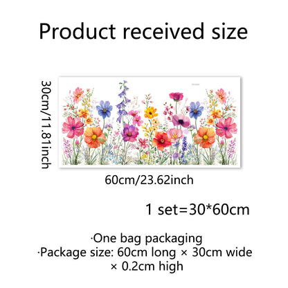 🔥Hot Sale 49% OFF - Colorful Floral Bouquet Window Sticker