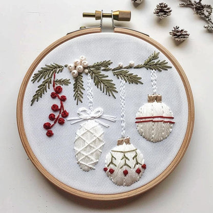 Christmas Embroidery KIT(Need To Create Their Own Diy)