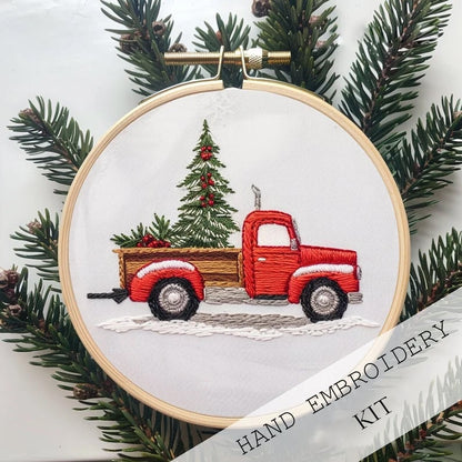 Christmas Embroidery KIT(Need To Create Their Own Diy)