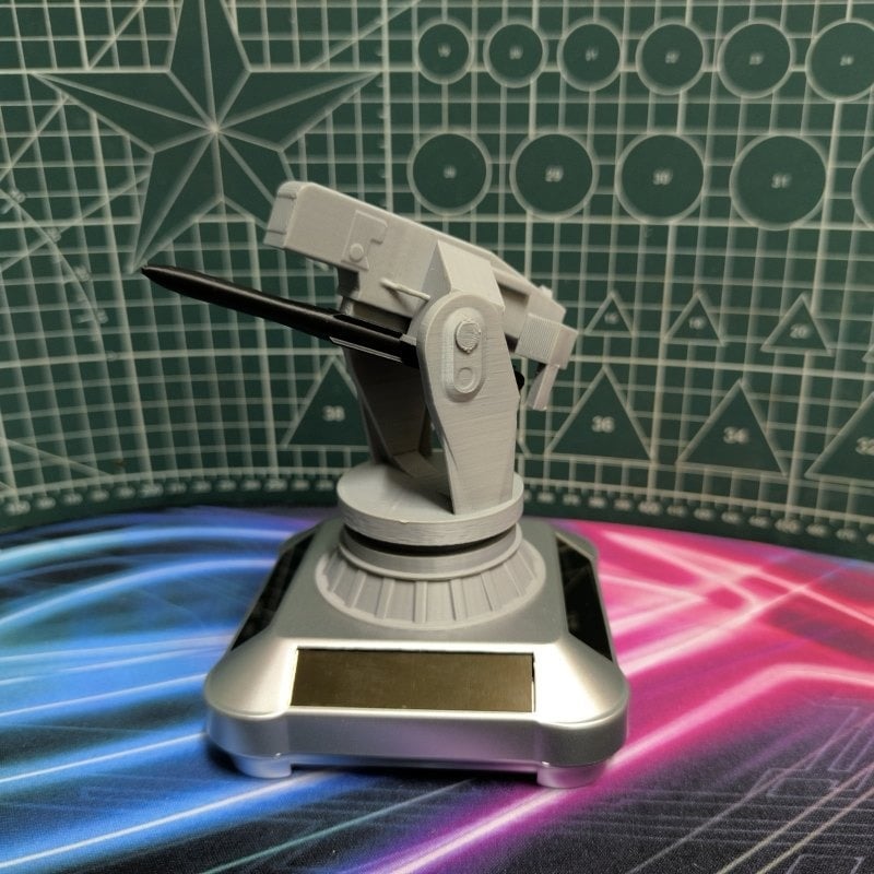 🔥LAST DAY 50% OFF - 3D-Printed Solar-Powered Military Model Rotating Ornament