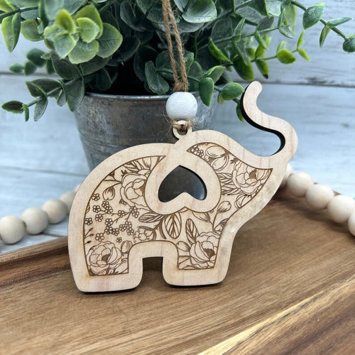 🔥LAST DAY 50% OFF - 🎁Floral Sisterhood Elephant Ornament