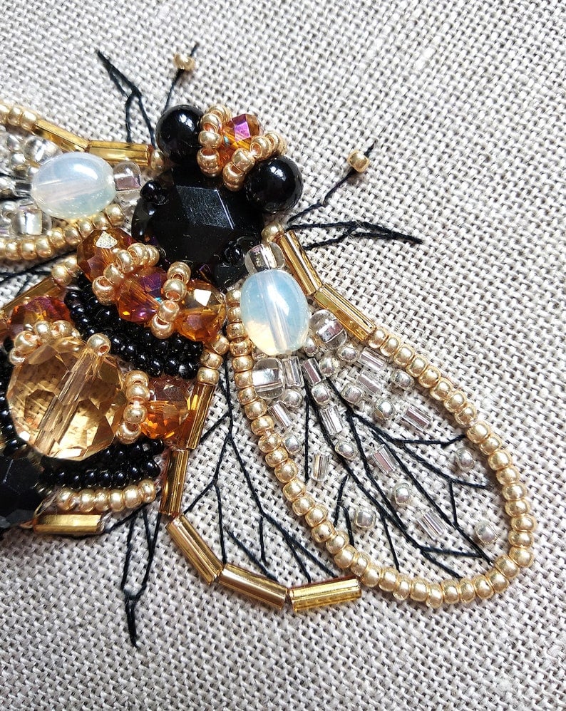 Insect Bead Embroidery Kit